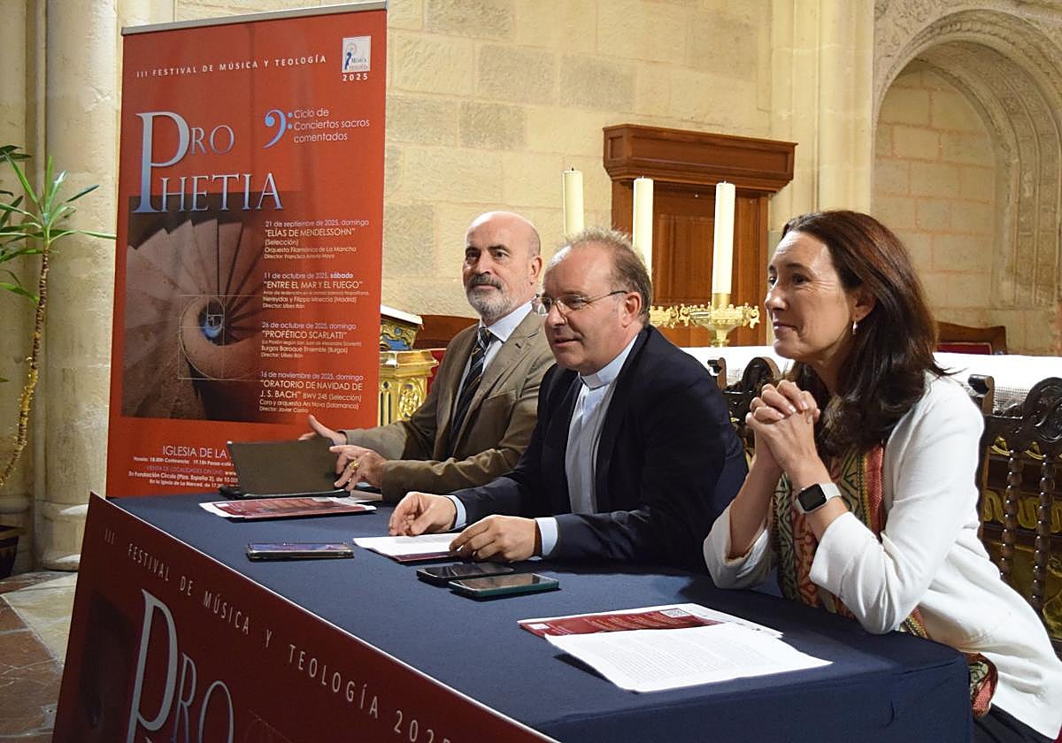 Presentación del festival 'Música y Teología'.