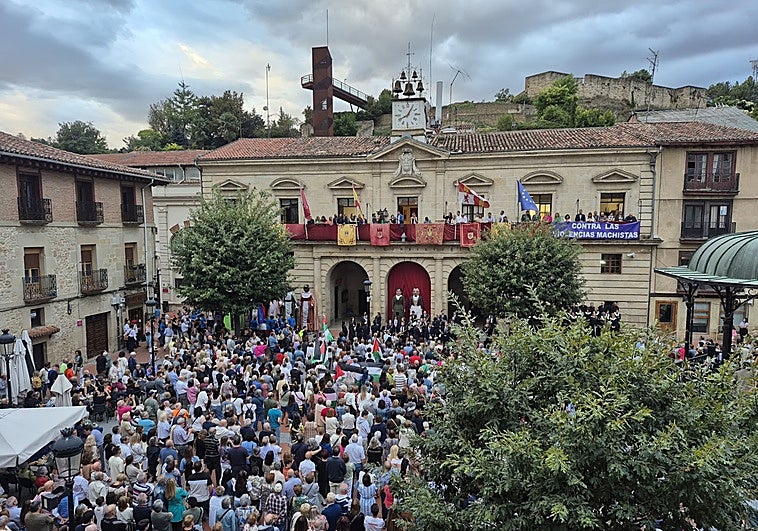 Primer día de fiestas en Miranda.