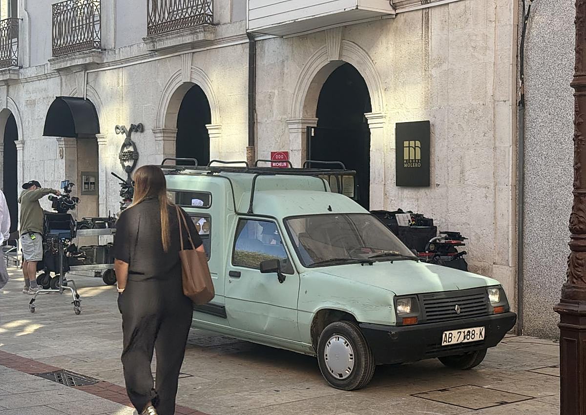 Imagen secundaria 1 - El restaurante de Burgos que se convierte en escenario de una superproducción de cine