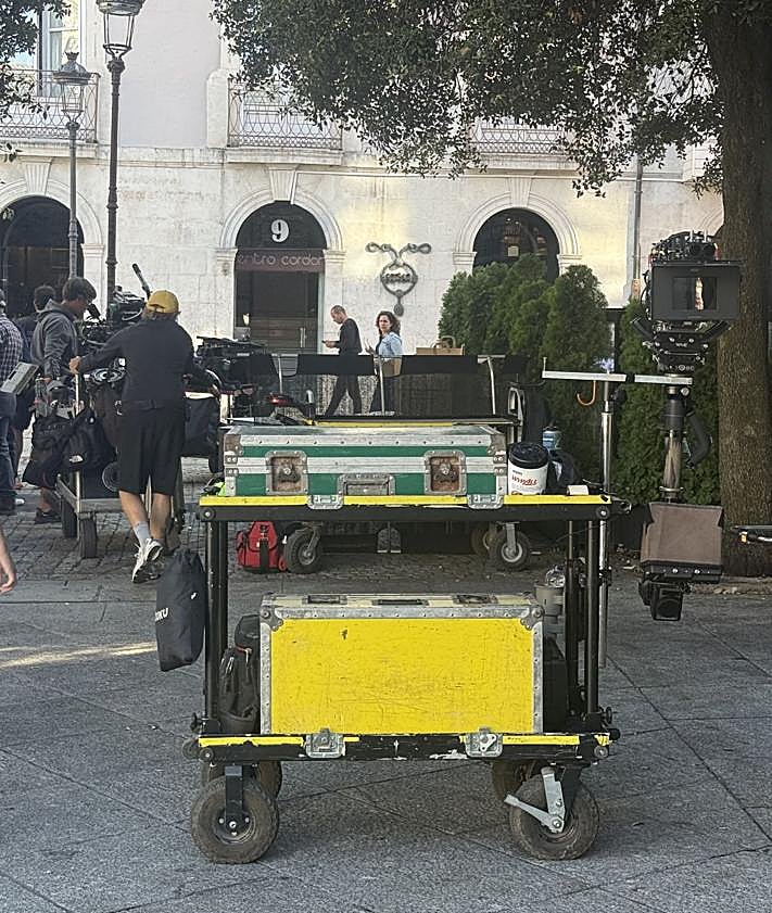 Imagen secundaria 2 - El restaurante de Burgos que se convierte en escenario de una superproducción de cine