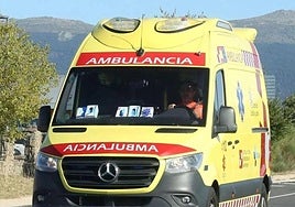 Imagen de archivo de una ambulancia.