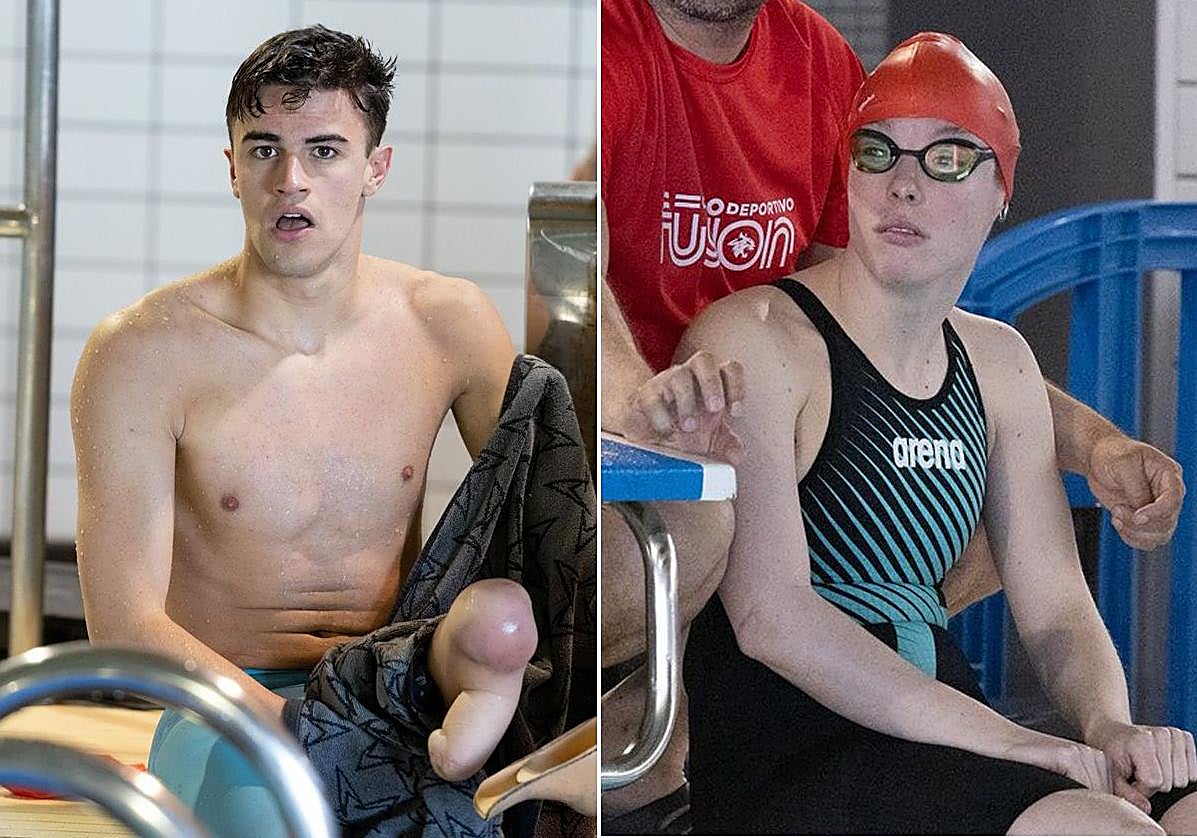 La burgalesa Marta Fernández y el vallisoletano Luis Huerta.