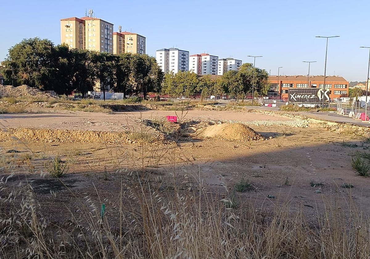 Las obras quedaron paralizadas meses atrás.