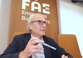Nacho San Millán, nuevo presidente de FAE Burgos.