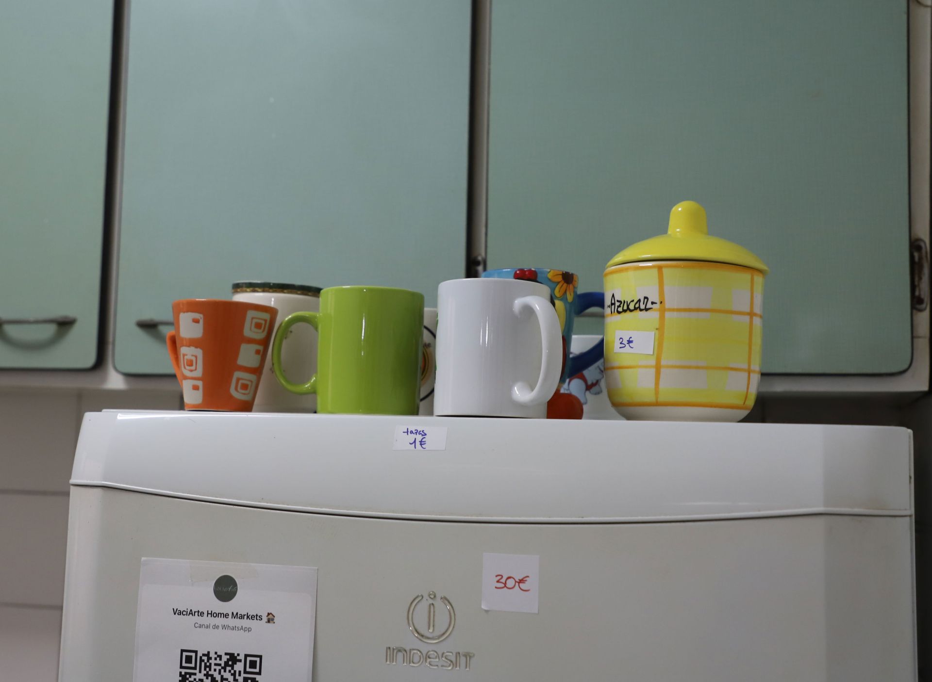 Así es un mercado efímero en una casa de Burgos