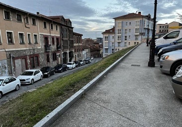 Estudian implantar aparcamientos de zona verde en el Casco Alto de Burgos