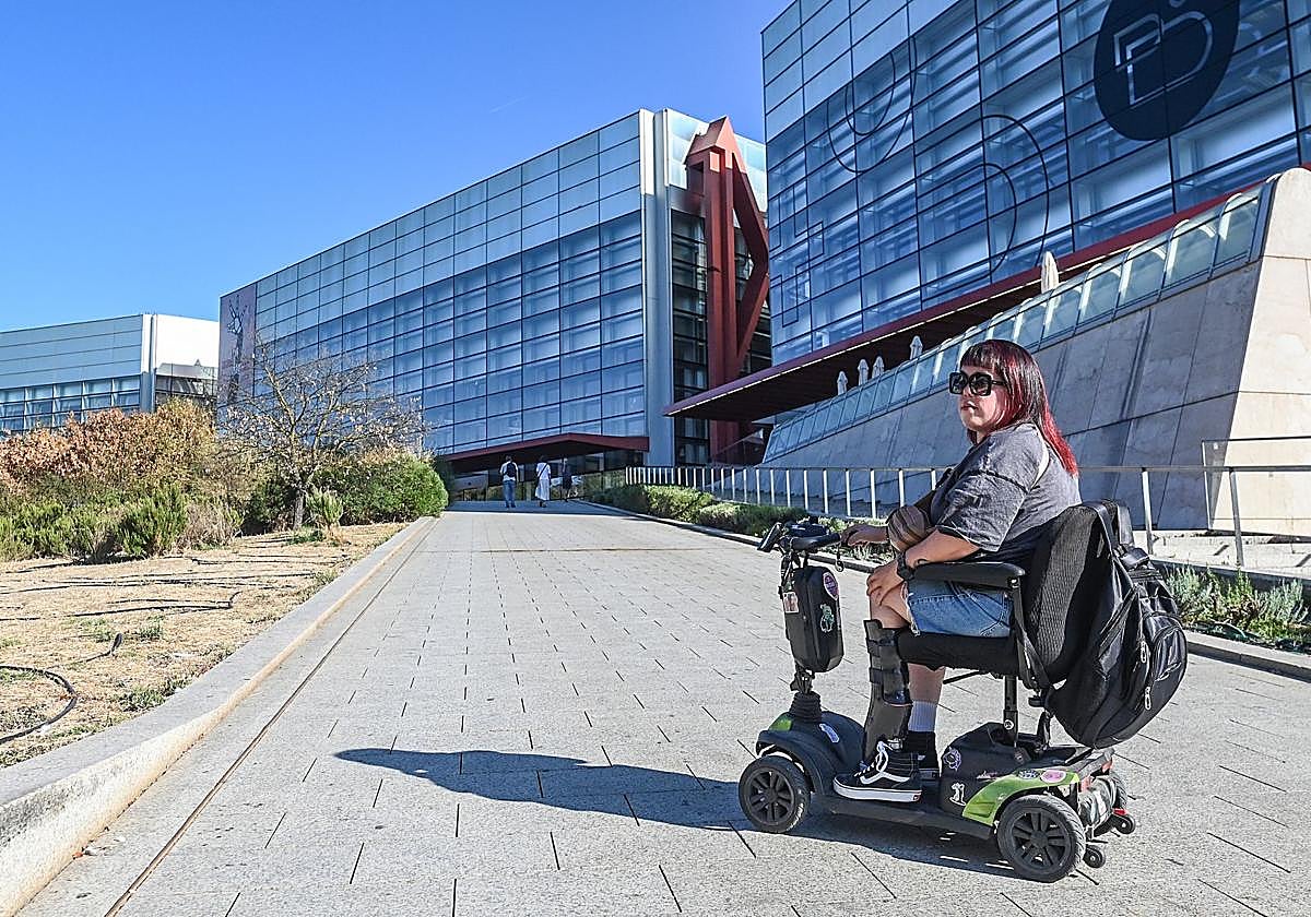 María Muriel, socia de la Confederación Española de Personas con Discapacidad Física y Orgánica (Cocemfe).