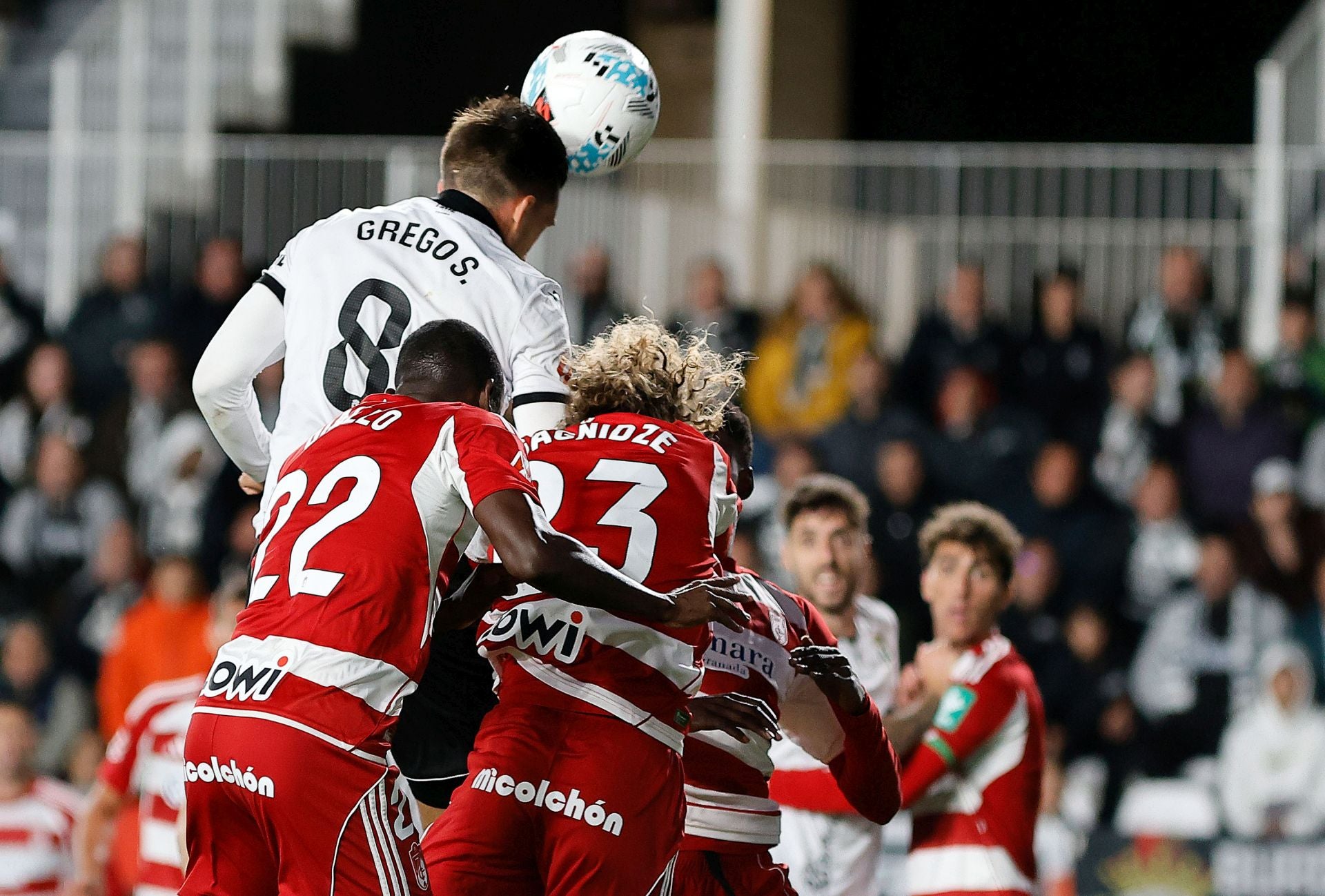 El Burgos CF - Granada CF, en imágenes