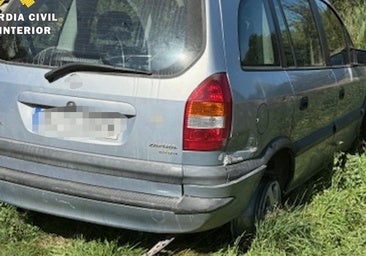 Roba un coche en las fiestas de un pueblo de Burgos, lo destroza y le pillan horas después