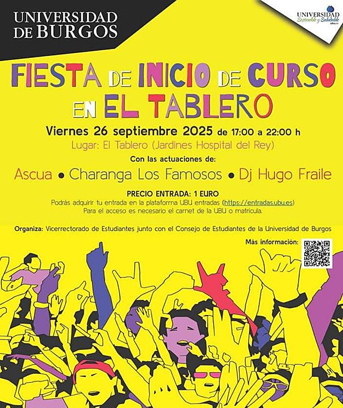 Imagen secundaria 2 - Arriba, el grupo Ascua y a la izda. el Dj Hugo Fraile. 