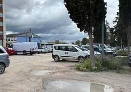 Parcela problemática en Aranda de Duero.