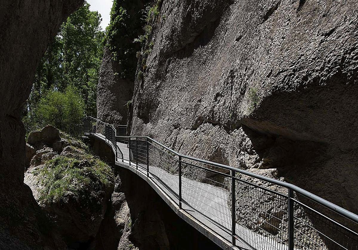 Desfiladero de la Yecla, en Burgos. Turismo Castilla y León.
