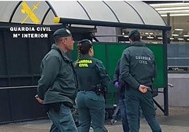 La Guardia Civil de Burgos esclareció el robo en el supermercado.