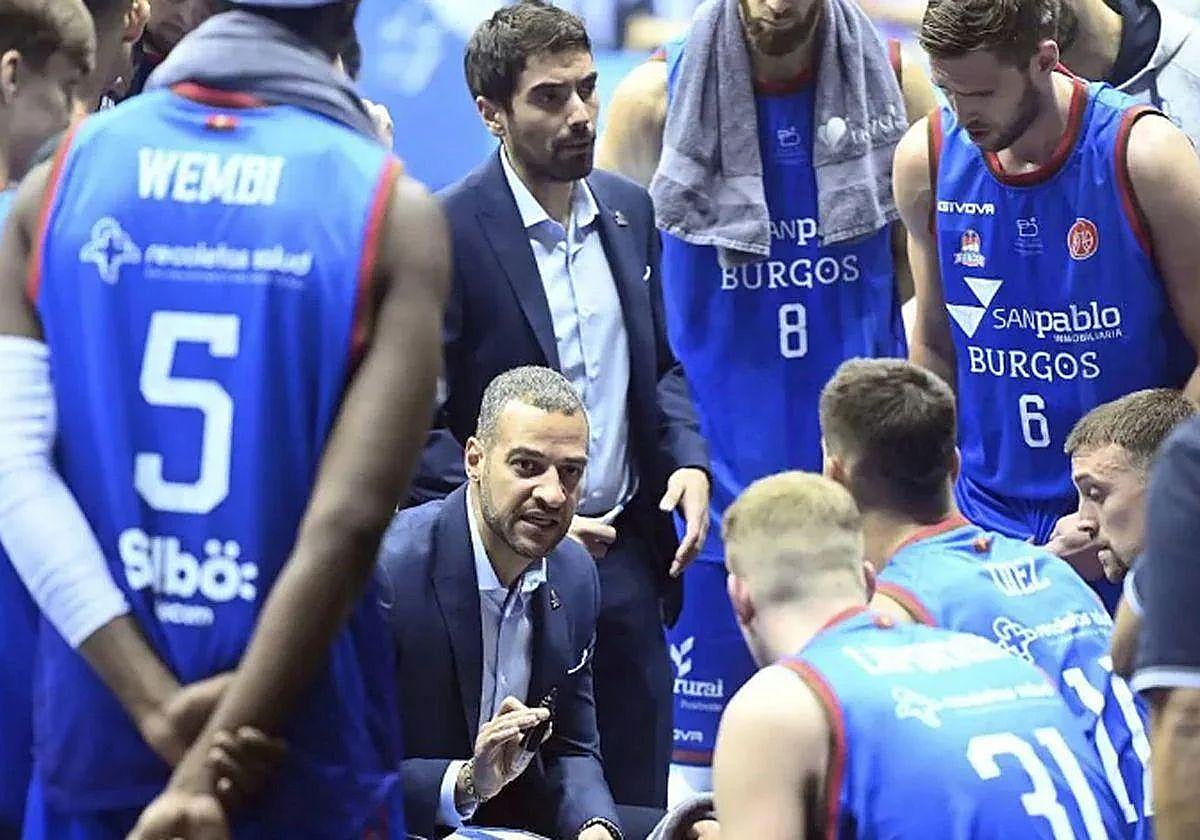 Imagen de archivo de un partido del San Pablo Burgos.