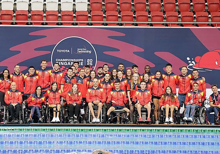 Selección española singapur 2025.