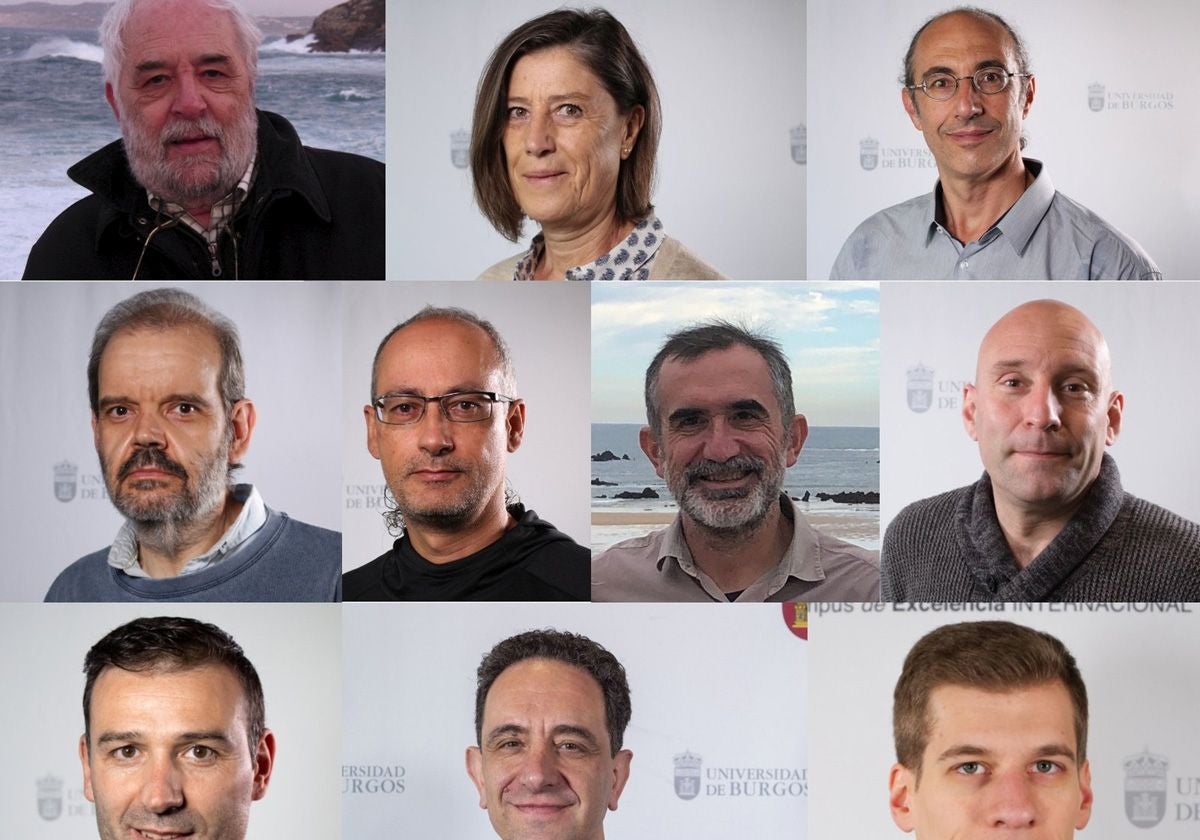 Los científicos seleccionados.