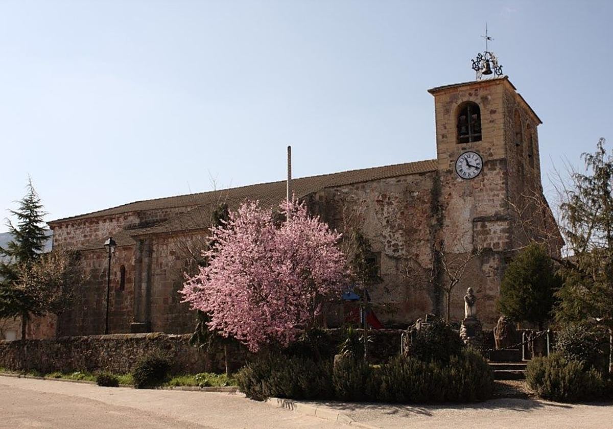 Vista de Contreras, en Burgos.