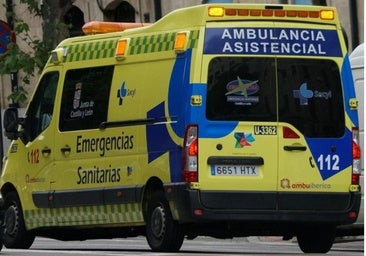 Herido un joven en el choque de dos turismo en una localidad del norte de Burgos