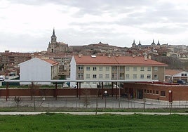 Vista de Lerma desde el valle del Arlanza.
