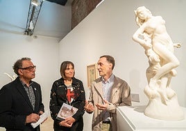 Presentación de la exposición 'Unir los fragmentos'.