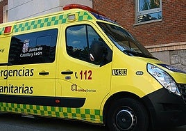 Ambulancia de Sacyl.