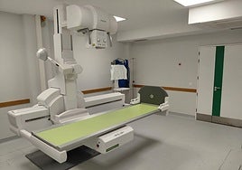 Nuevo equipo de Radiología Digital Telecomandada, en el Hospital de Aranda.