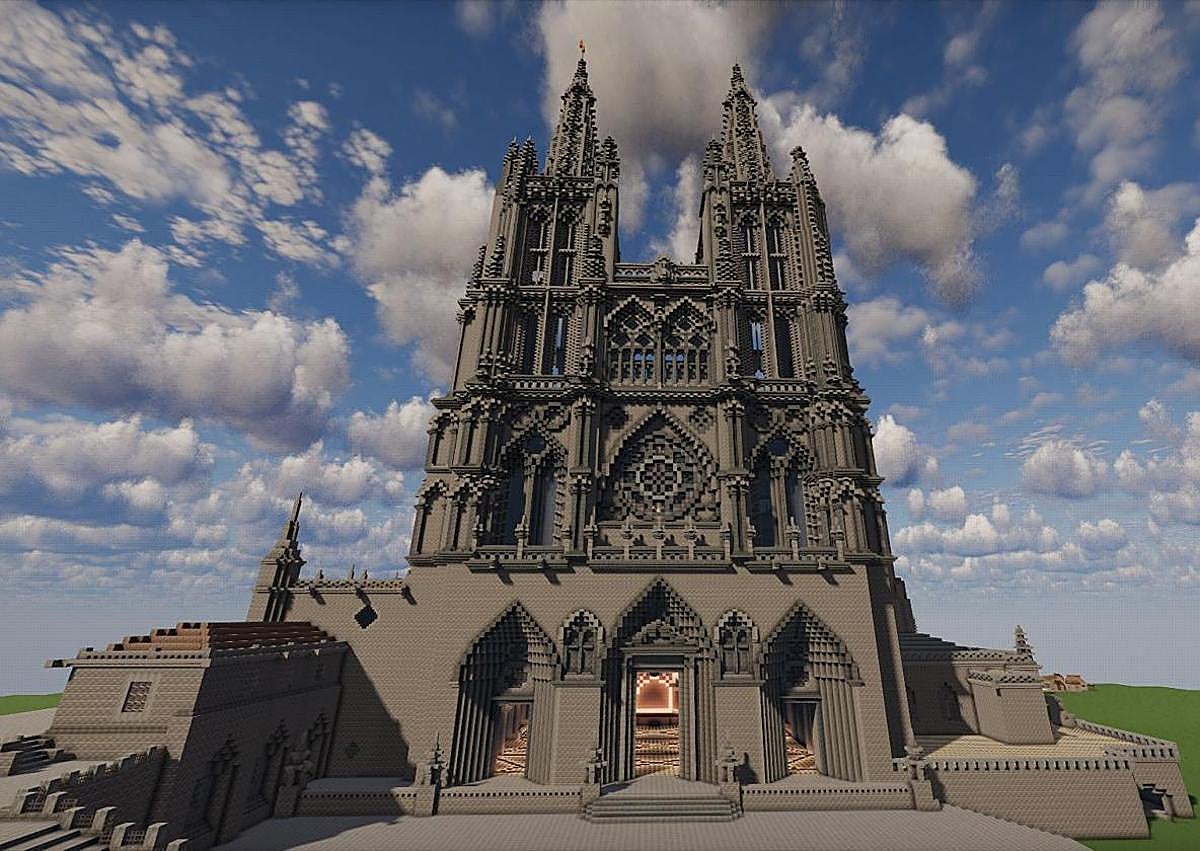 Imagen secundaria 1 - Espacios ambientados en Burgos en 'Assassin's Creed', 'Minecraft' y 'Transport Fever'.