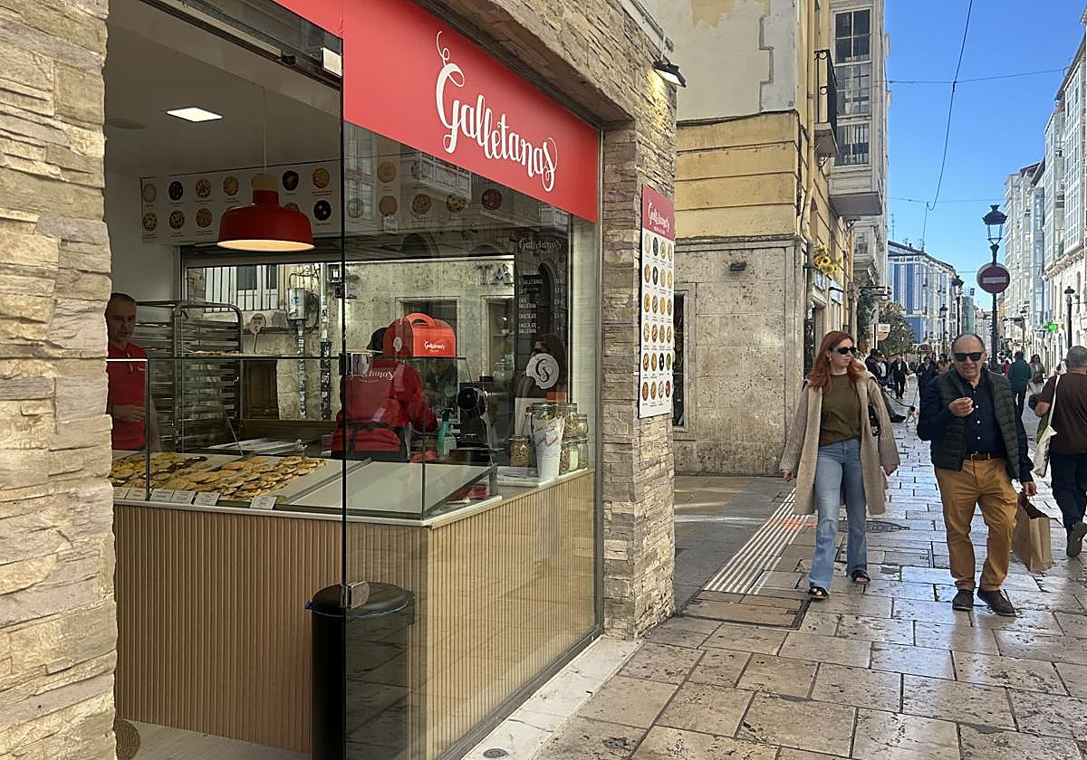 Nueva tienda de galletas artesanas en Burgos.