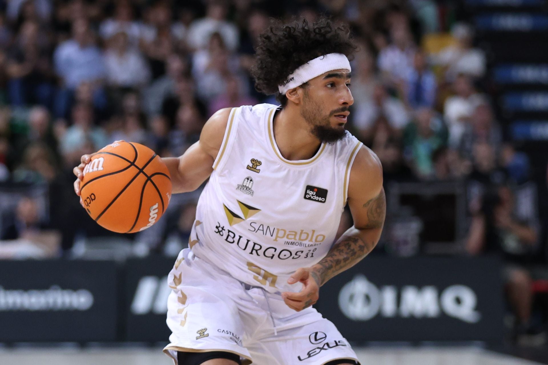 El encuentro del San Pablo Burgos frente al Bilbao Basket, en imágenes