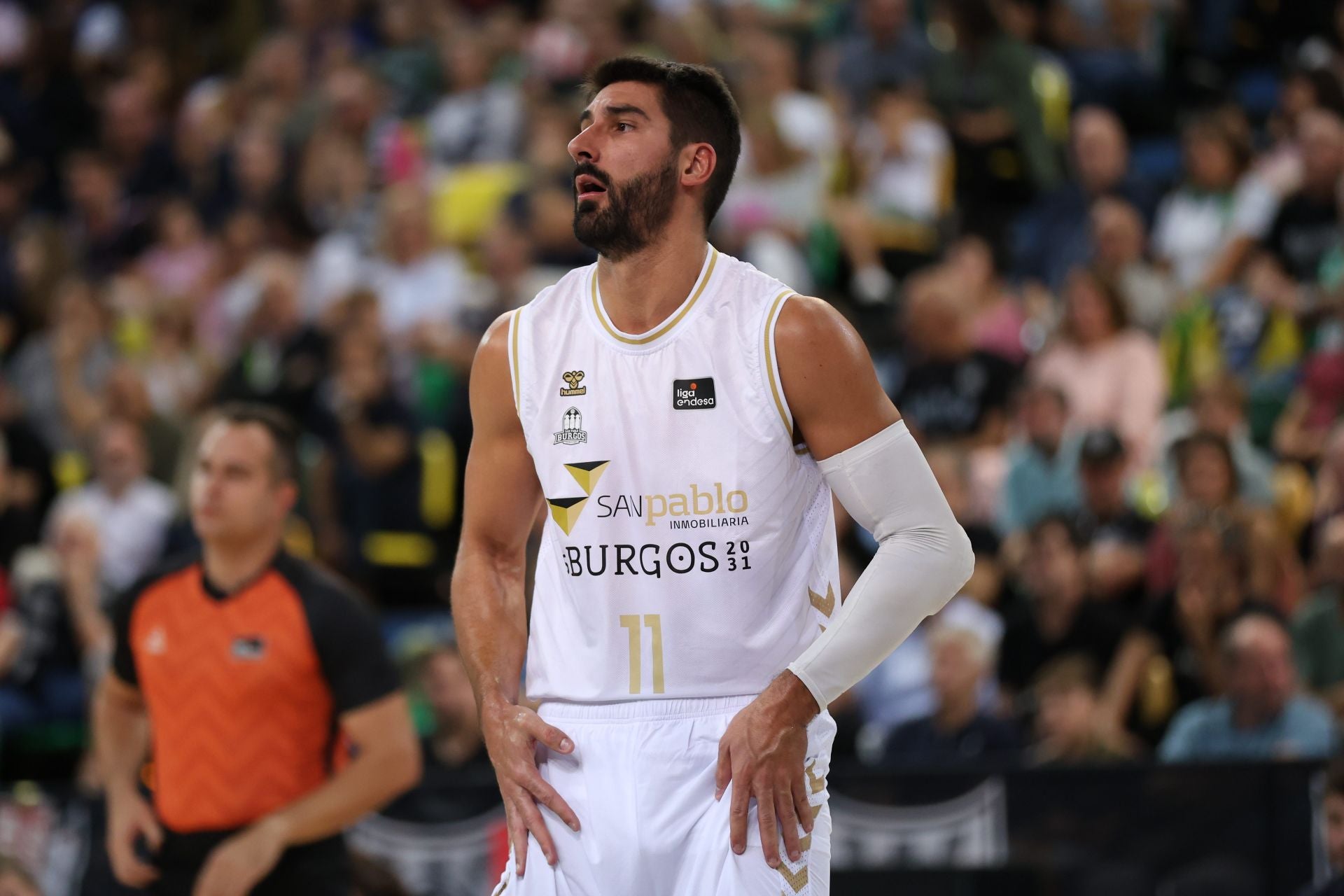 El encuentro del San Pablo Burgos frente al Bilbao Basket, en imágenes