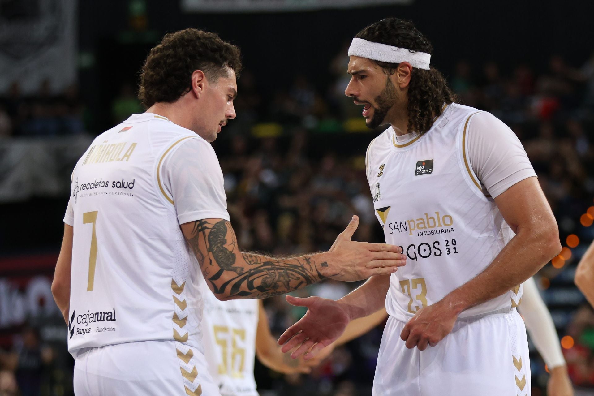 El encuentro del San Pablo Burgos frente al Bilbao Basket, en imágenes