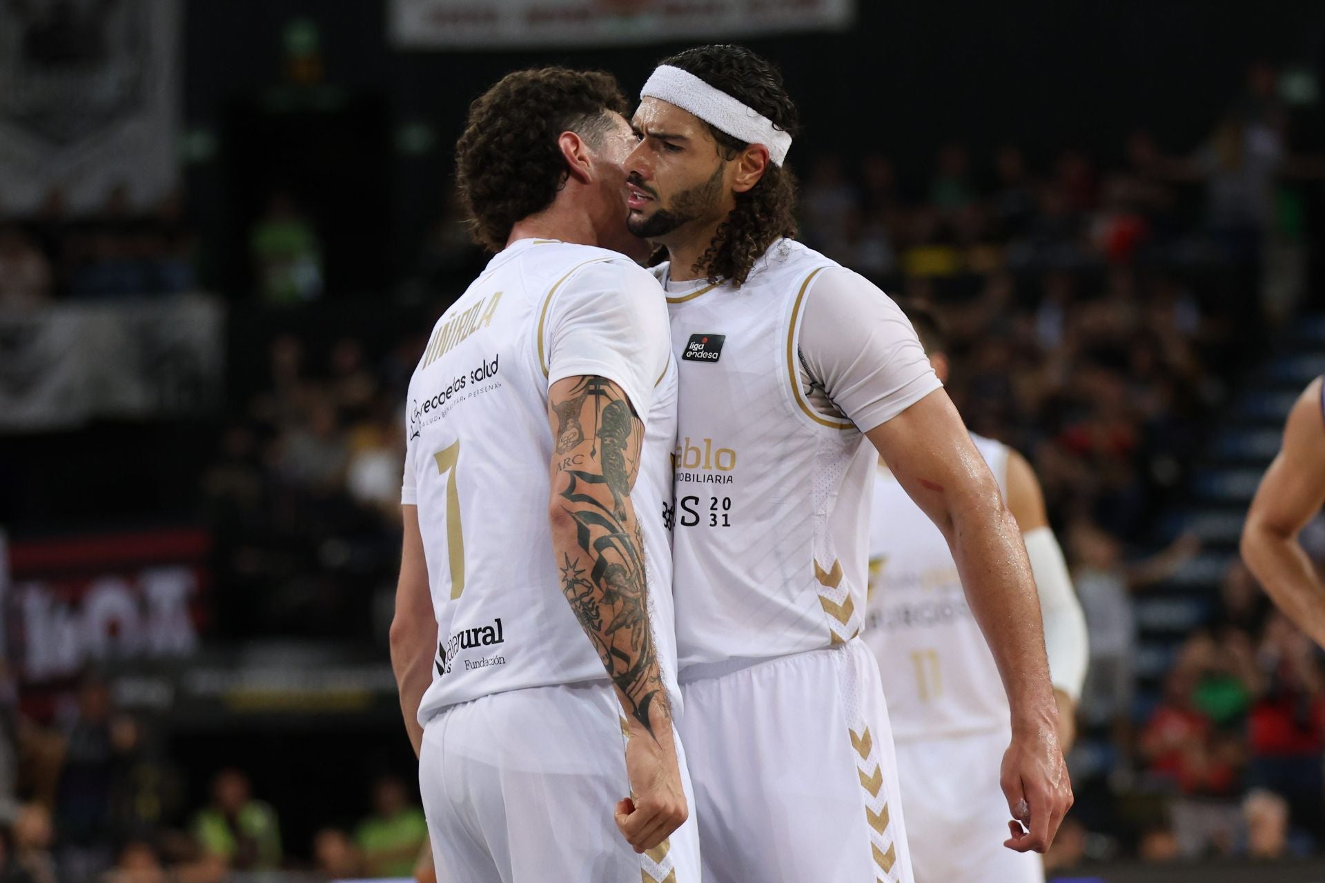 El encuentro del San Pablo Burgos frente al Bilbao Basket, en imágenes