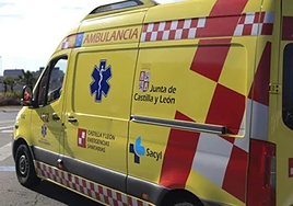 Herida la conductora de un patinete tras una colisión con un coche en Burgos