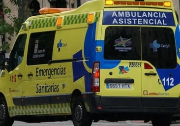 Herida una joven tras un choque de un turismo con una motocicleta en Miranda