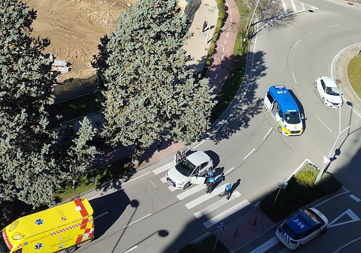 Imagen de archivo de otro atropello en la calle Santa Bárbara
