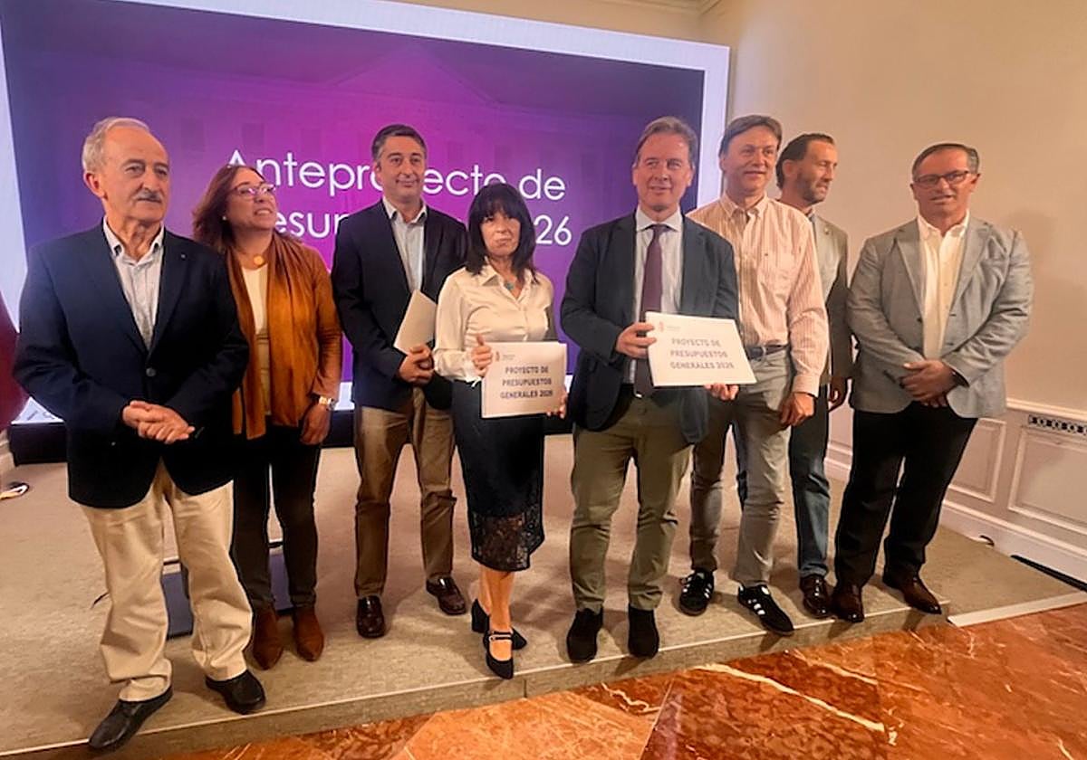 Un momento de la presentación de los presupuestos.