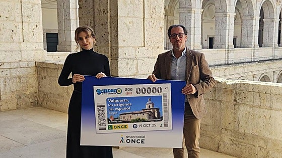 El pueblo de Burgos, origen del español, protagonista de un cupón de la ONCE