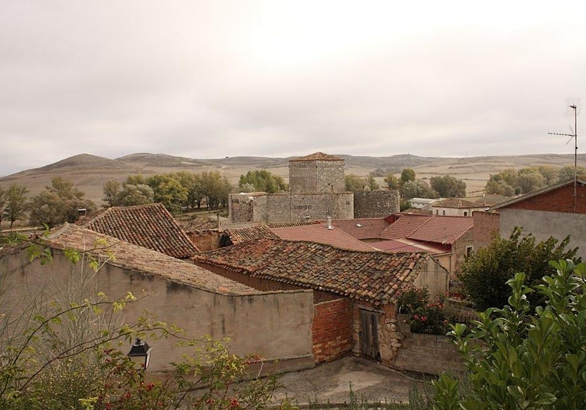 Vista de Cavia, en Burgos.
