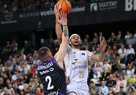 San Pablo Burgos frente a Bilbao Basket.