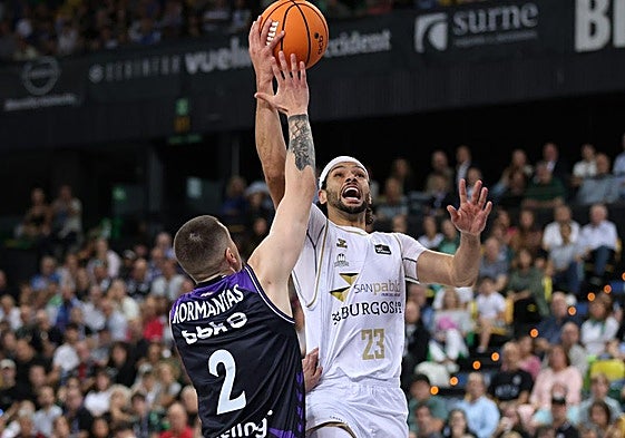 San Pablo Burgos frente a Bilbao Basket.