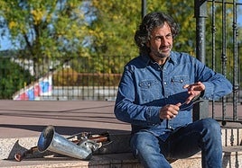 Diego Galaz, músico burgalés.