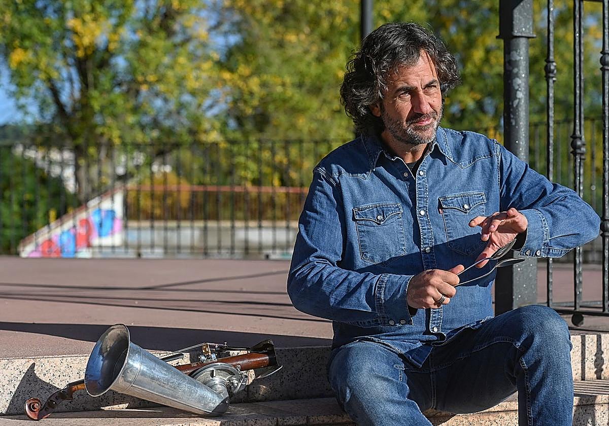 Diego Galaz, músico burgalés.