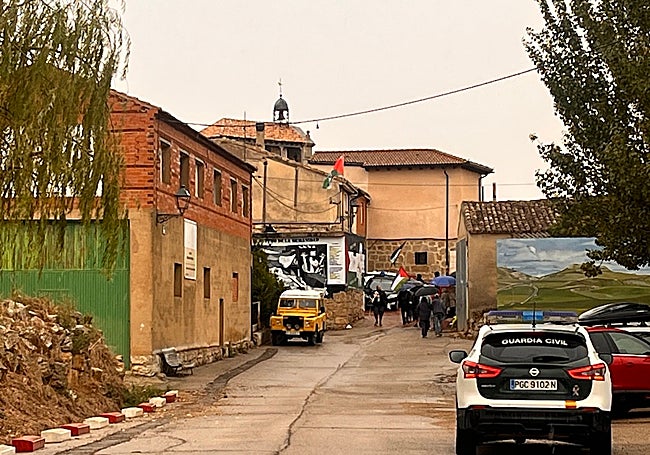la Guardia Civil vigiló la seguridad del pueblo.