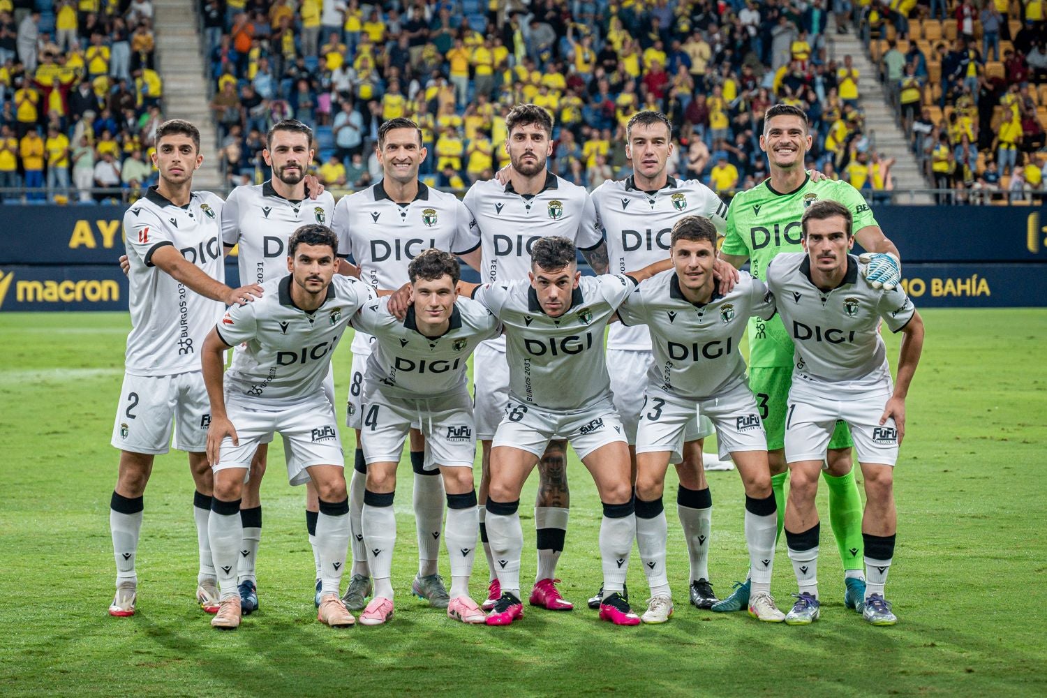 La victoria del Burgos CF en Cádiz, en imágenes