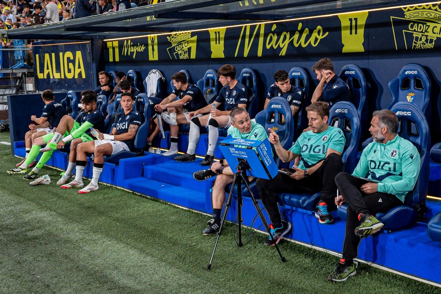 La victoria del Burgos CF en Cádiz, en imágenes