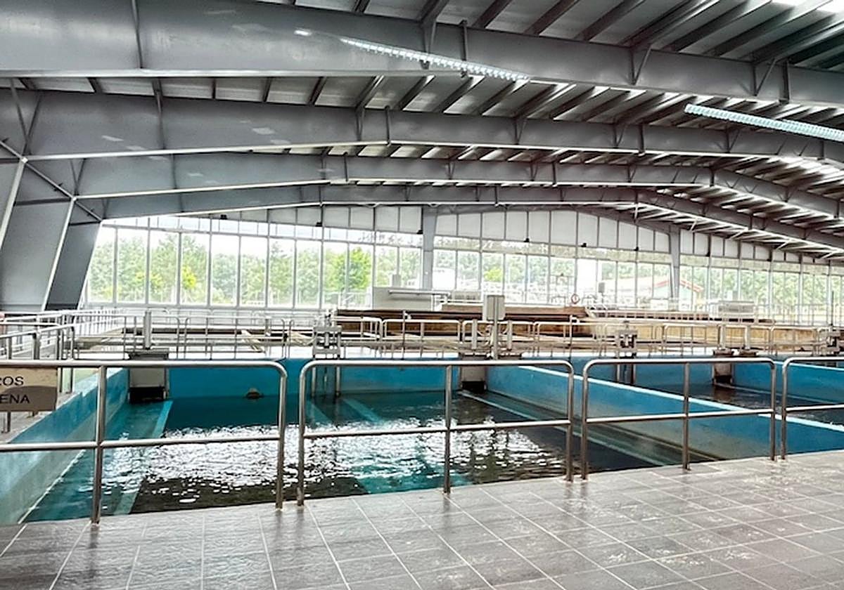 Planta de agua potable de Burgos.