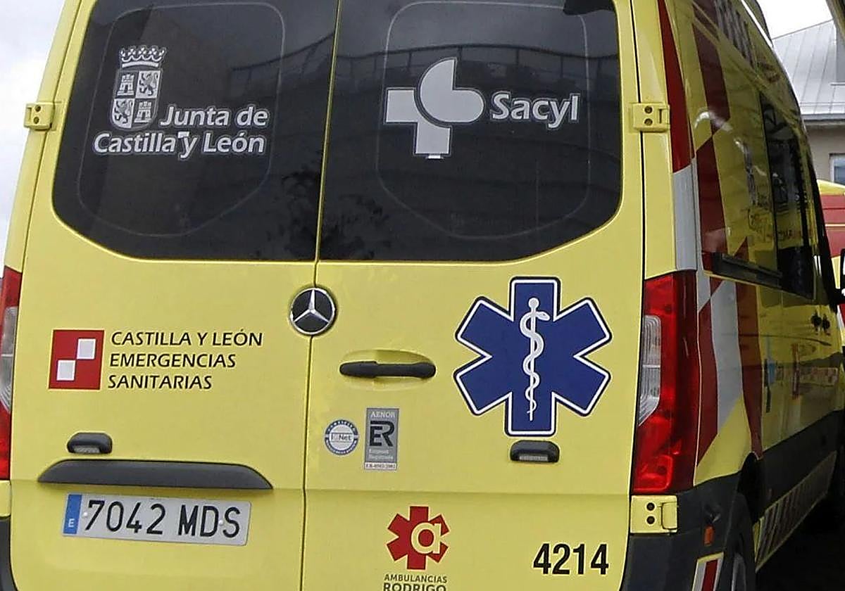 Ambulancia de Sacyl.