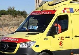 Ambulancia del Sacyl.