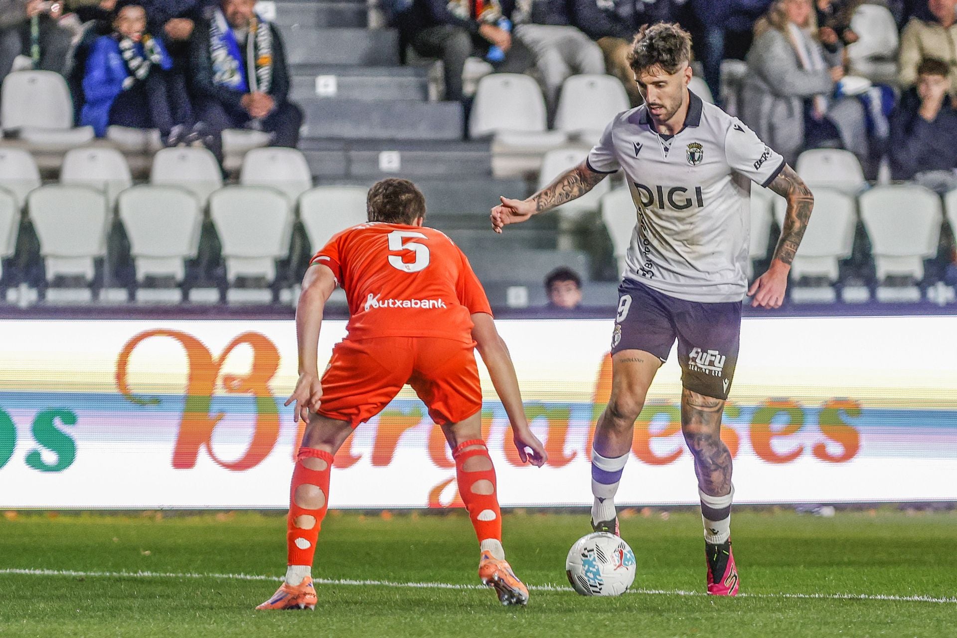 Todas las imágenes del encuentro entre el Burgos CF y la Real Sociedad B
