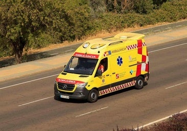 Herida en un accidente de tráfico entre dos vehículos en Burgos